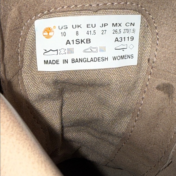 Timberland Women’s Sz 10 suede lace up boots - Picture 5 of 7